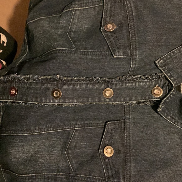 Ashley Stewart Jean Jacket Size 4x - Picture 5 of 7
